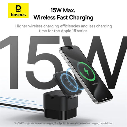 Baseus MagPro 2-in-1 Wireless Charger