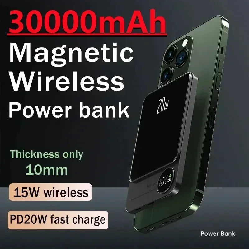 30000Mah Magnetic Power Bank 