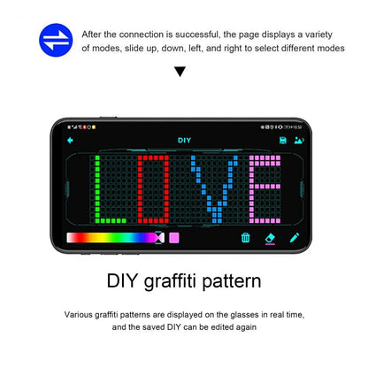 SpectraSync LED Party Pro Glasses: The Ultimate Adjustable, Multi-Mode Light Show Eyewear