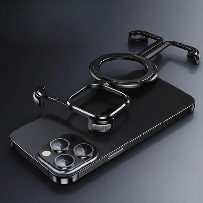 Luxury Magnetic Phone Case: Frameless Design for iPhones